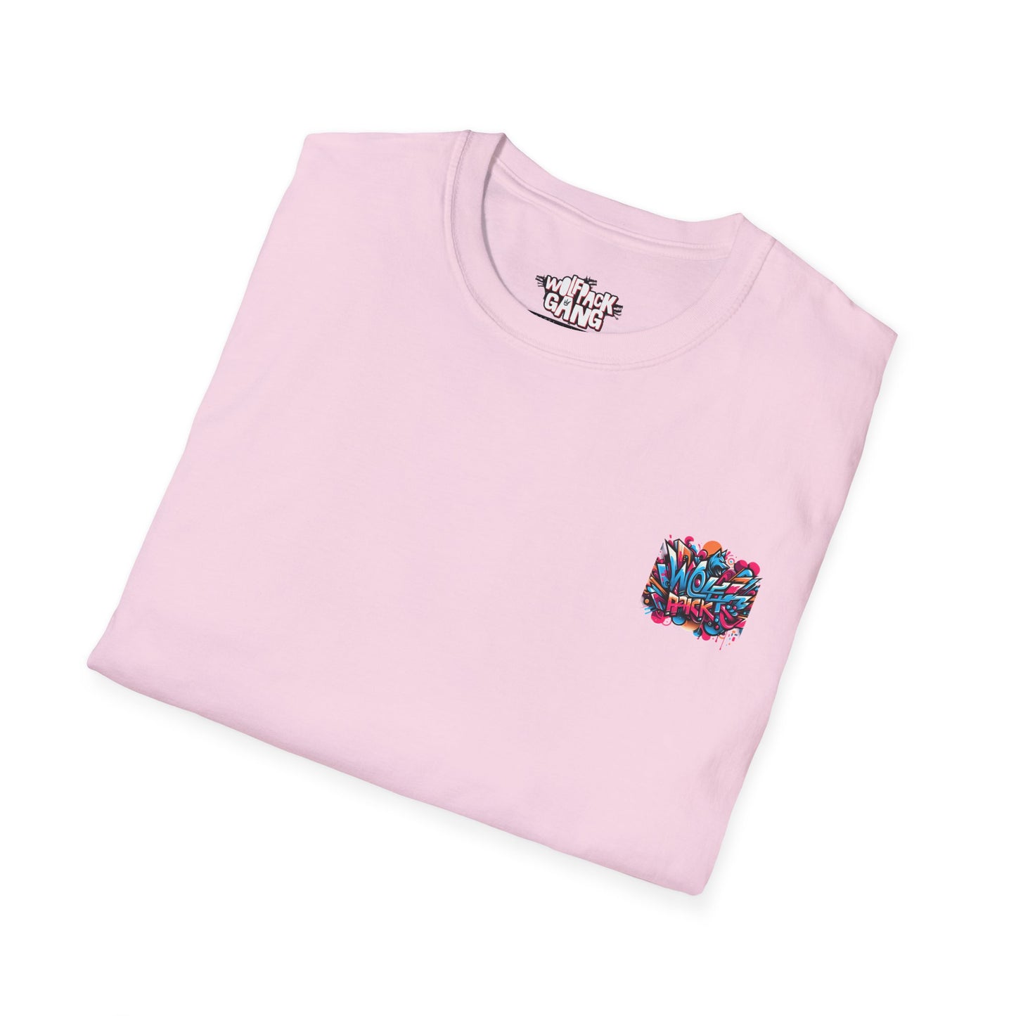Vibrant Street Art Softstyle T-Shirt - Perfect for Festivals and Everyday Wear