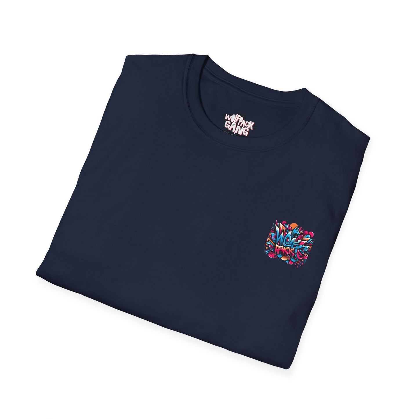 Vibrant Street Art Softstyle T-Shirt - Perfect for Festivals and Everyday Wear