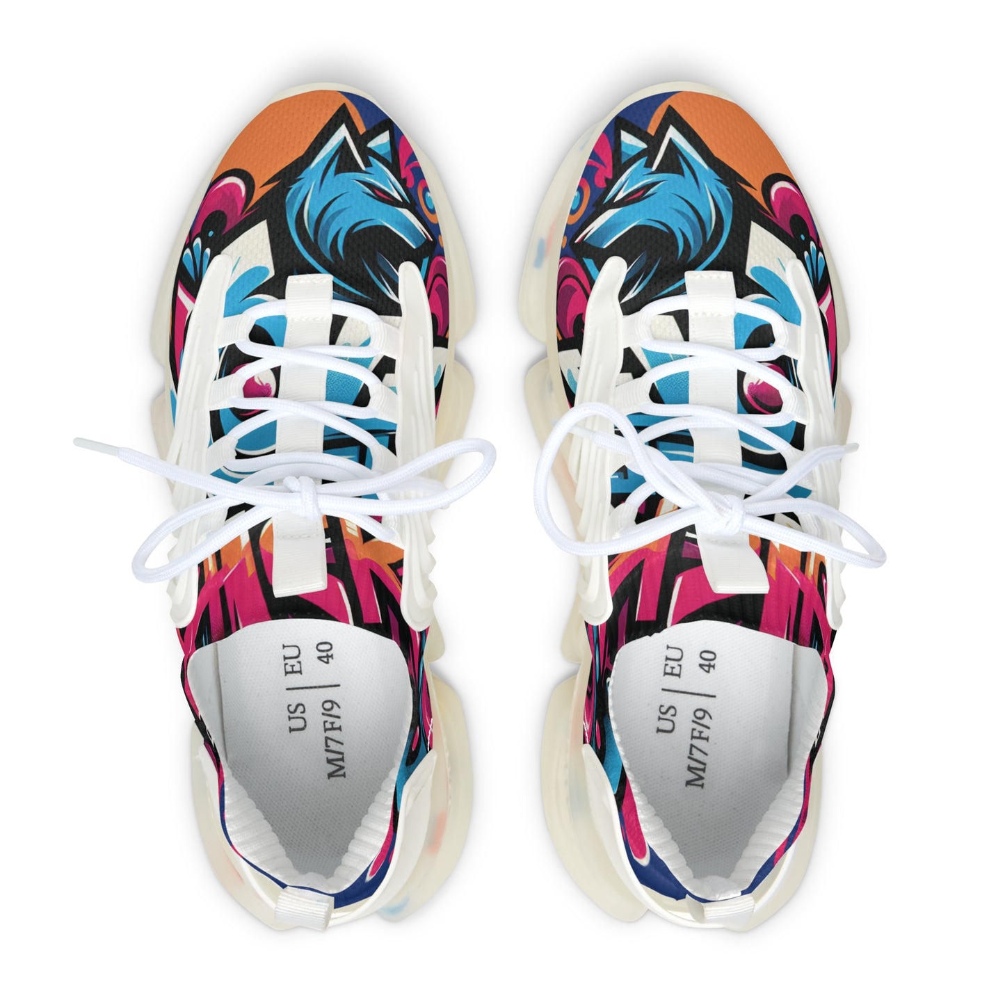 Womens Wolfs athletics mesh sneakers