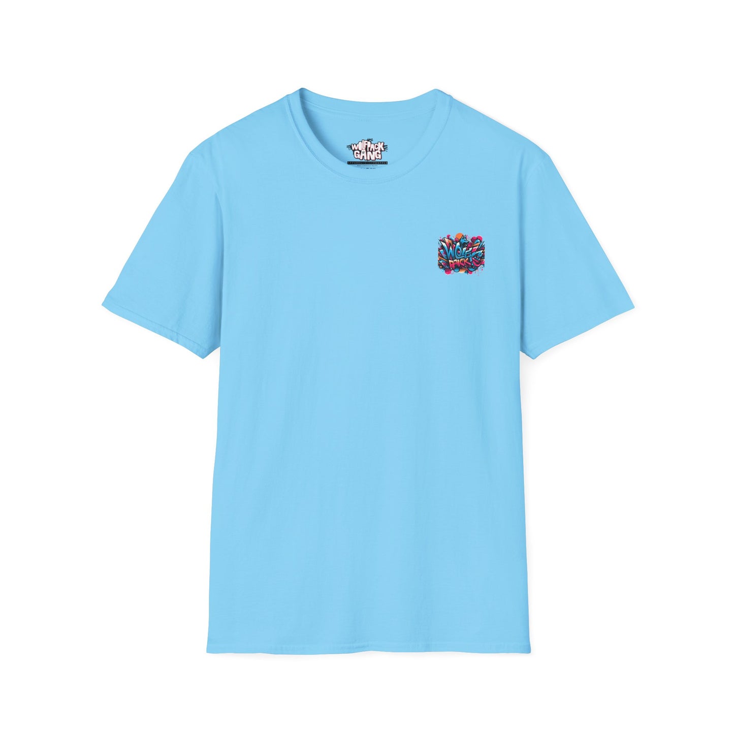Vibrant Street Art Softstyle T-Shirt - Perfect for Festivals and Everyday Wear