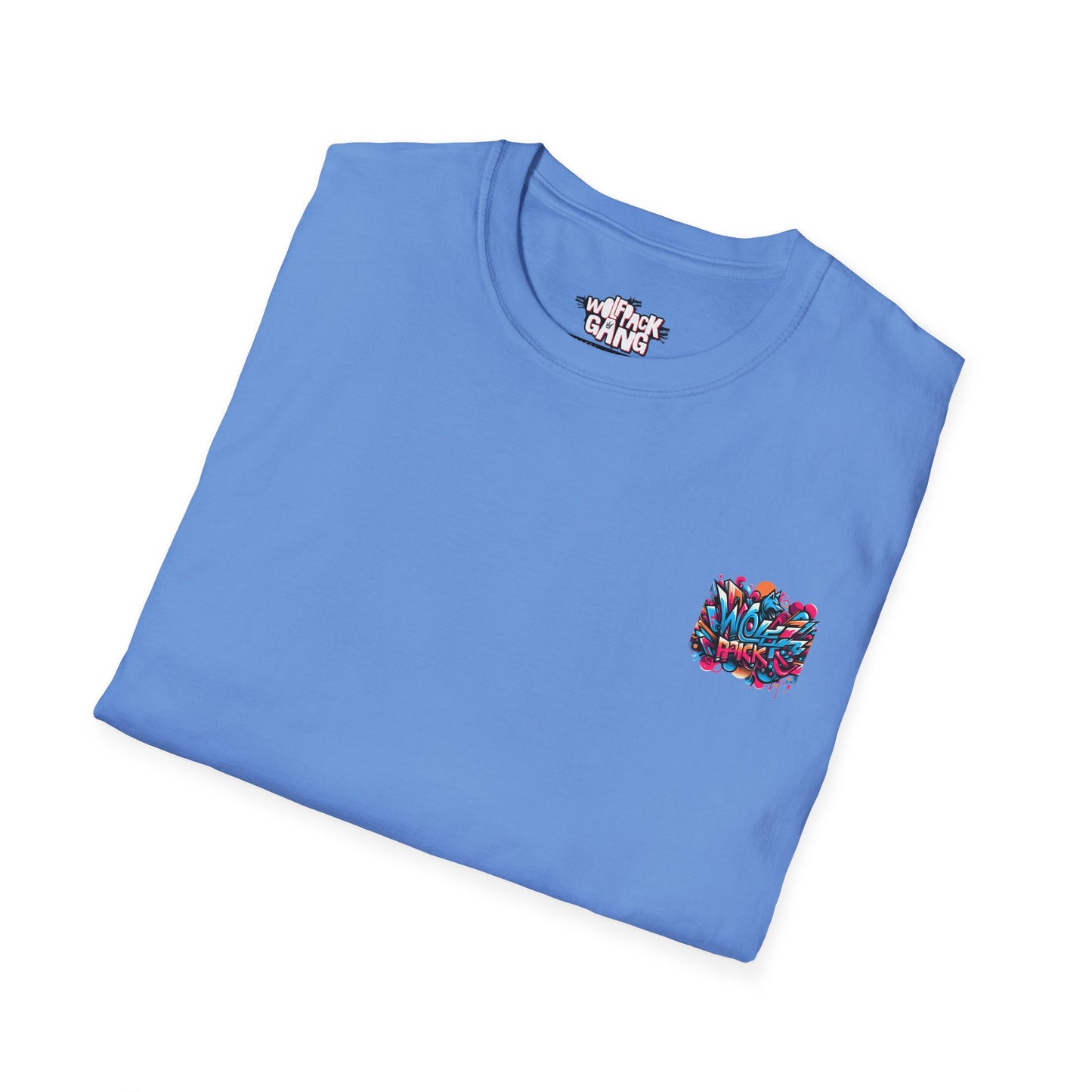 Vibrant Street Art Softstyle T-Shirt - Perfect for Festivals and Everyday Wear