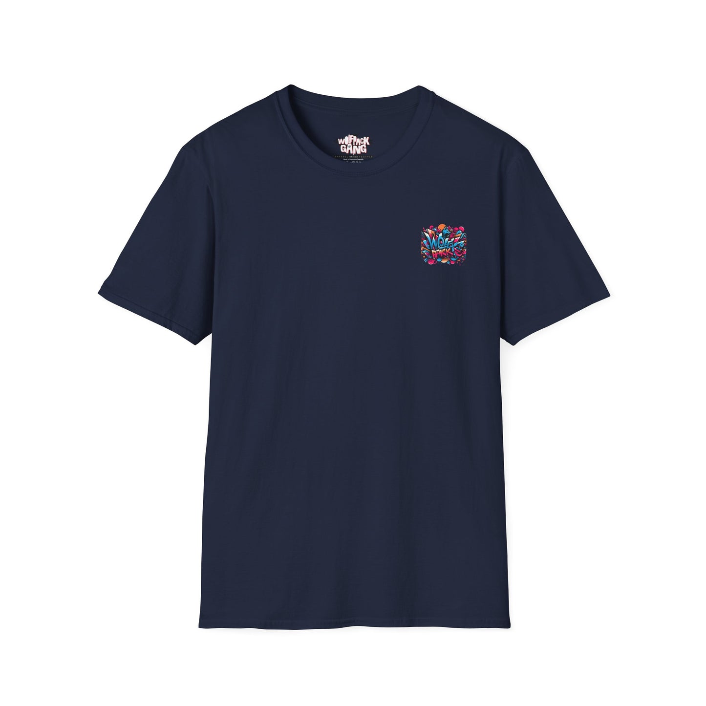 Vibrant Street Art Softstyle T-Shirt - Perfect for Festivals and Everyday Wear