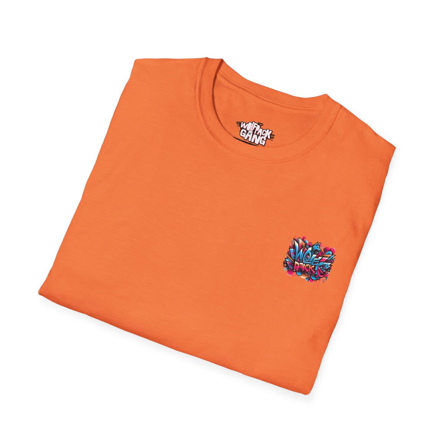 Vibrant Street Art Softstyle T-Shirt - Perfect for Festivals and Everyday Wear