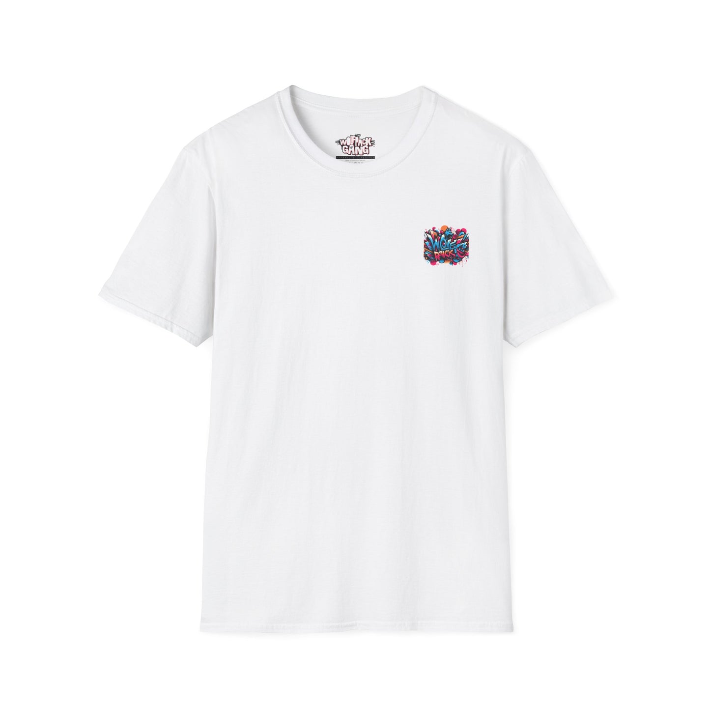 Vibrant Street Art Softstyle T-Shirt - Perfect for Festivals and Everyday Wear