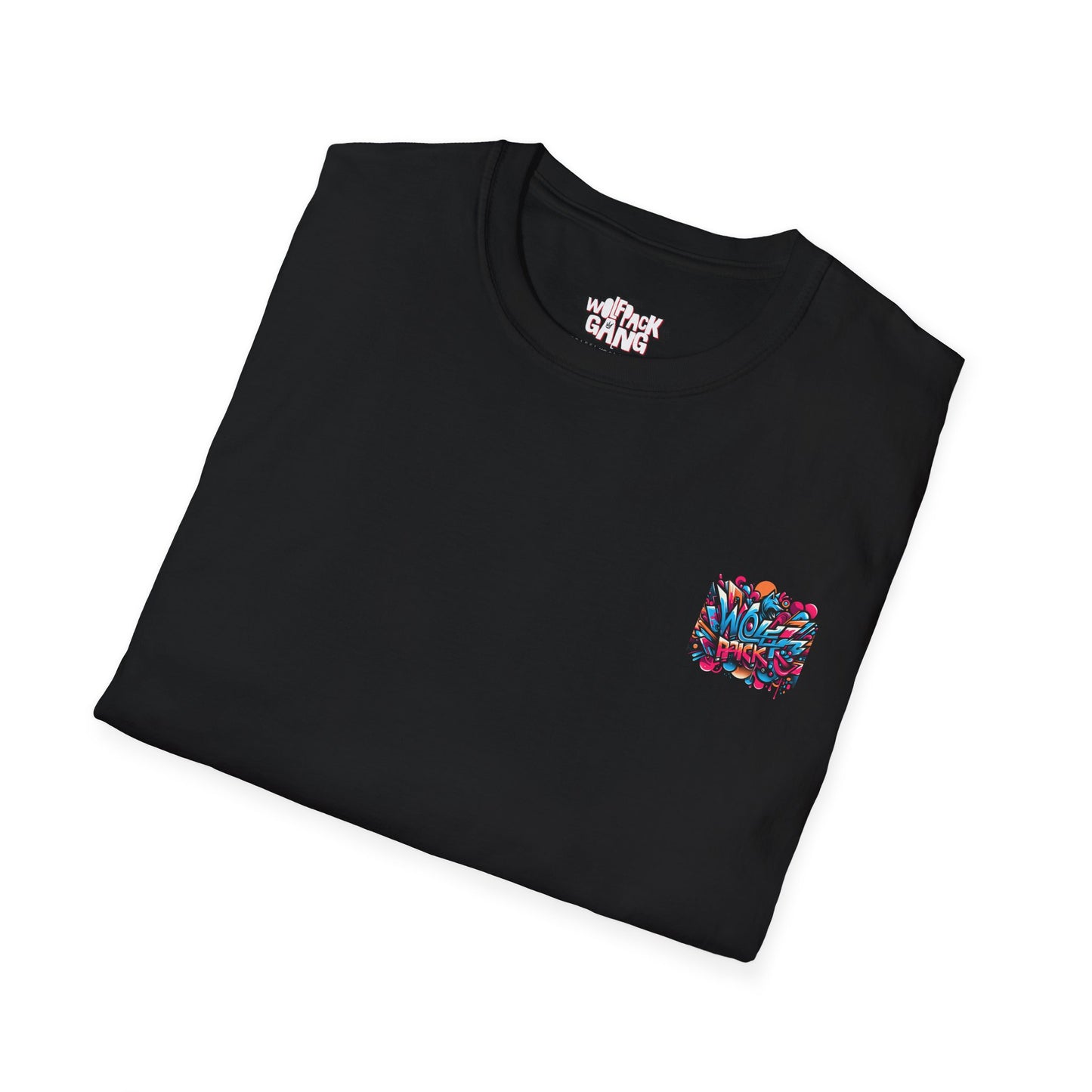 Vibrant Street Art Softstyle T-Shirt - Perfect for Festivals and Everyday Wear