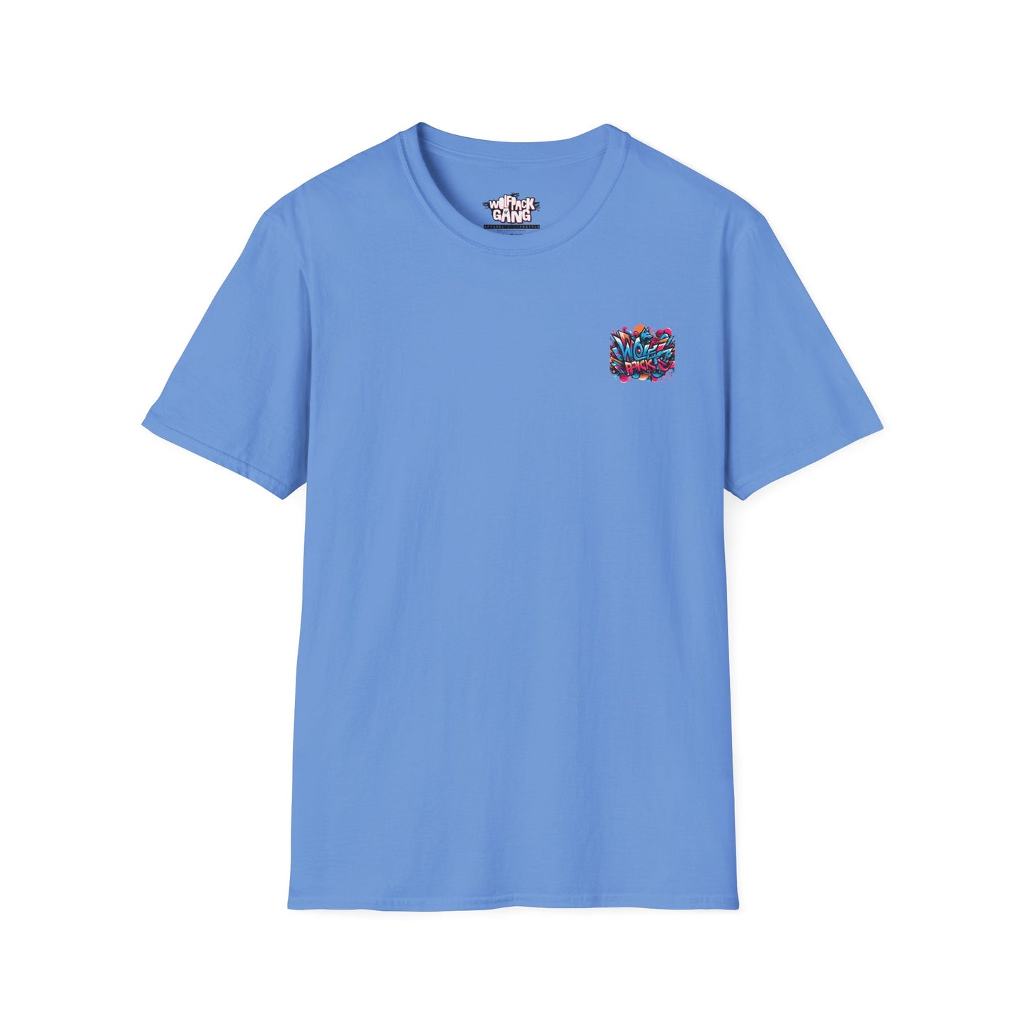 Vibrant Street Art Softstyle T-Shirt - Perfect for Festivals and Everyday Wear