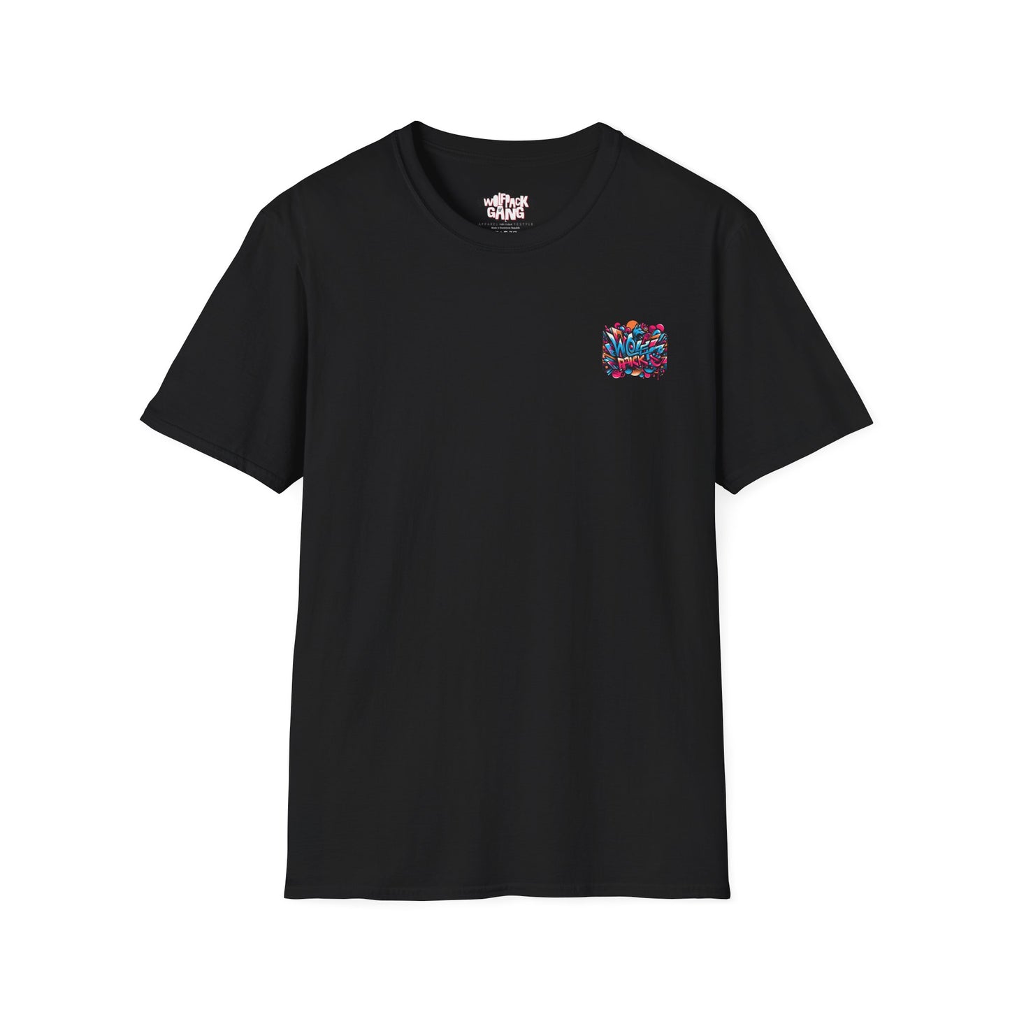 Vibrant Street Art Softstyle T-Shirt - Perfect for Festivals and Everyday Wear