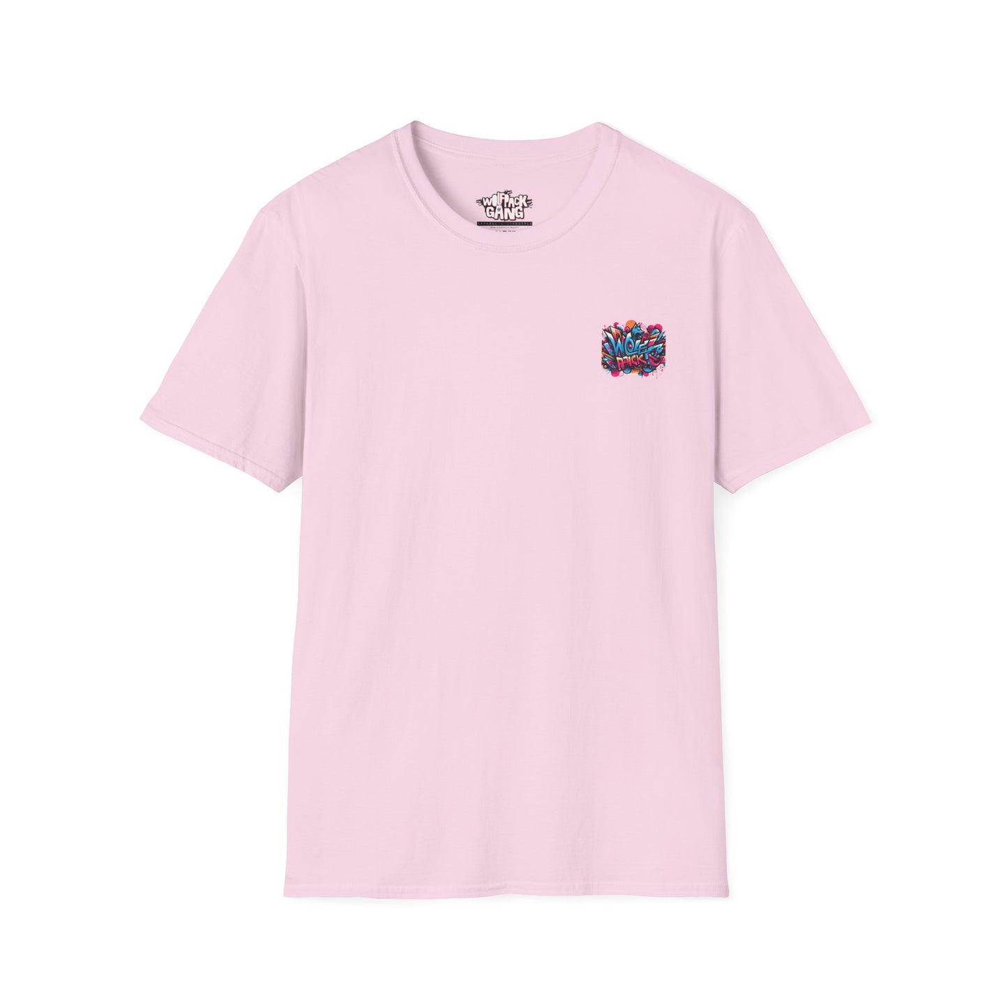 Vibrant Street Art Softstyle T-Shirt - Perfect for Festivals and Everyday Wear
