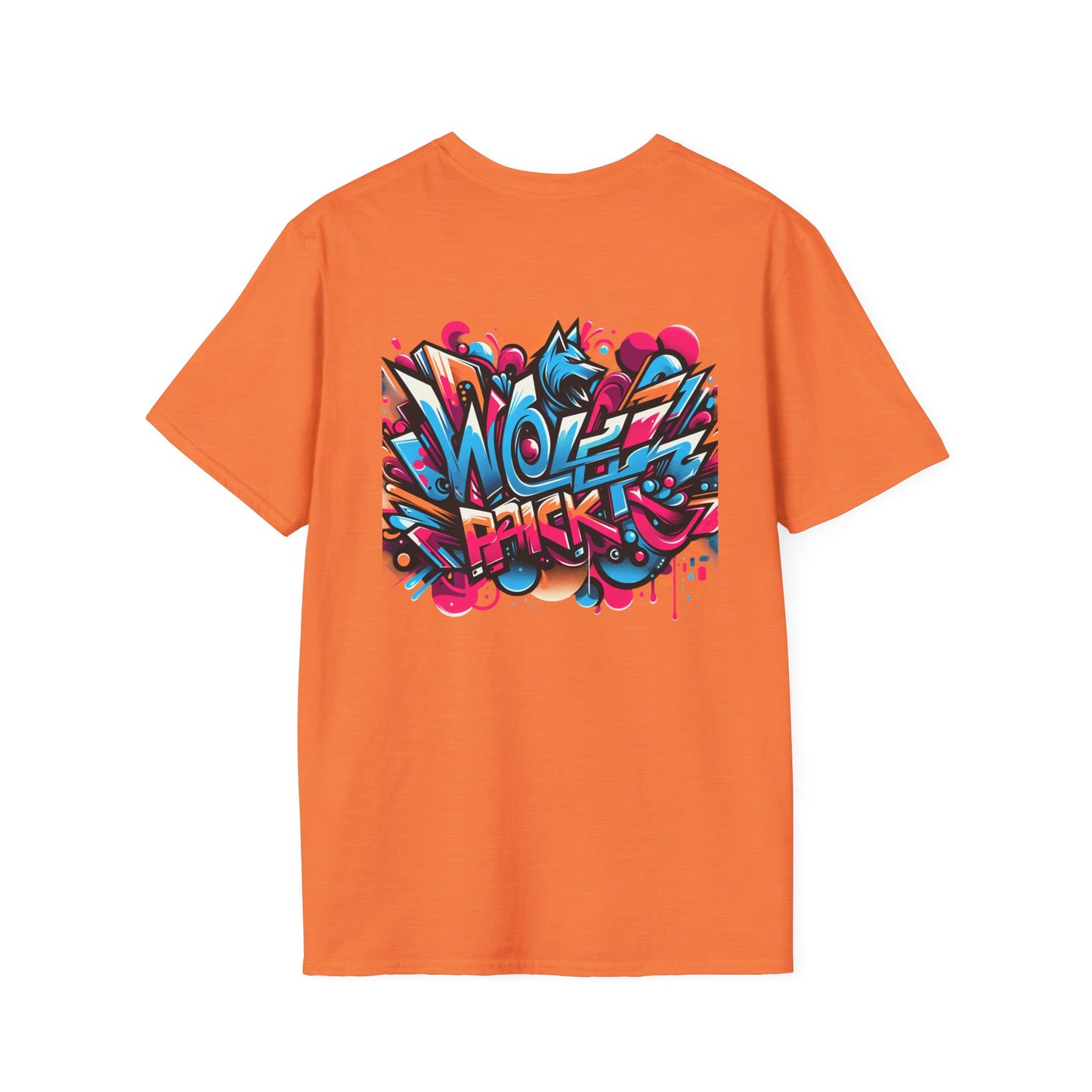 Vibrant Street Art Softstyle T-Shirt - Perfect for Festivals and Everyday Wear