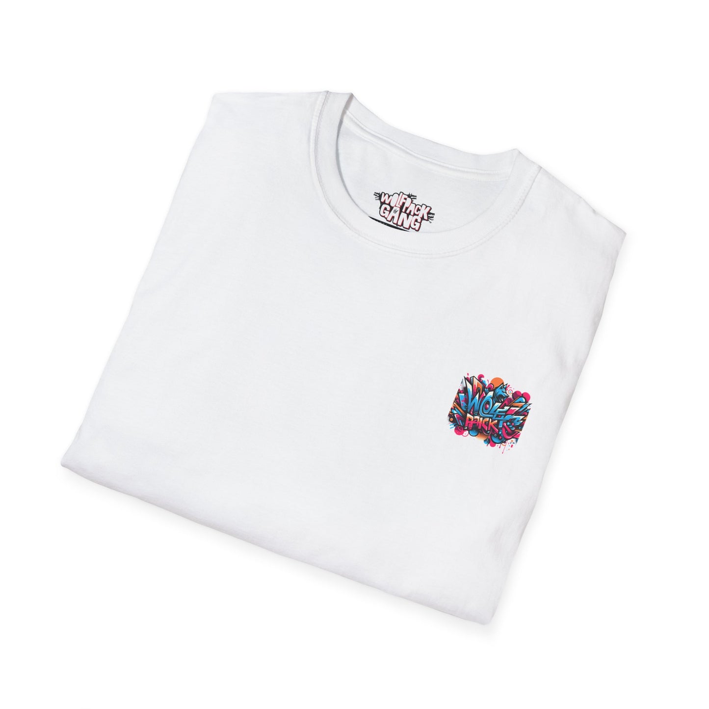Vibrant Street Art Softstyle T-Shirt - Perfect for Festivals and Everyday Wear