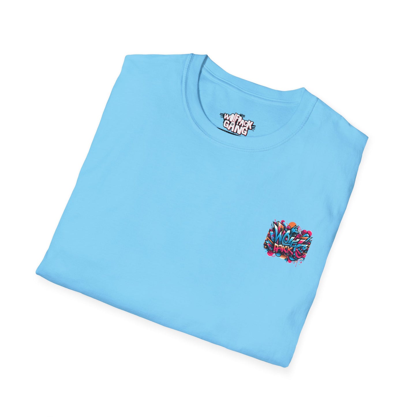 Vibrant Street Art Softstyle T-Shirt - Perfect for Festivals and Everyday Wear