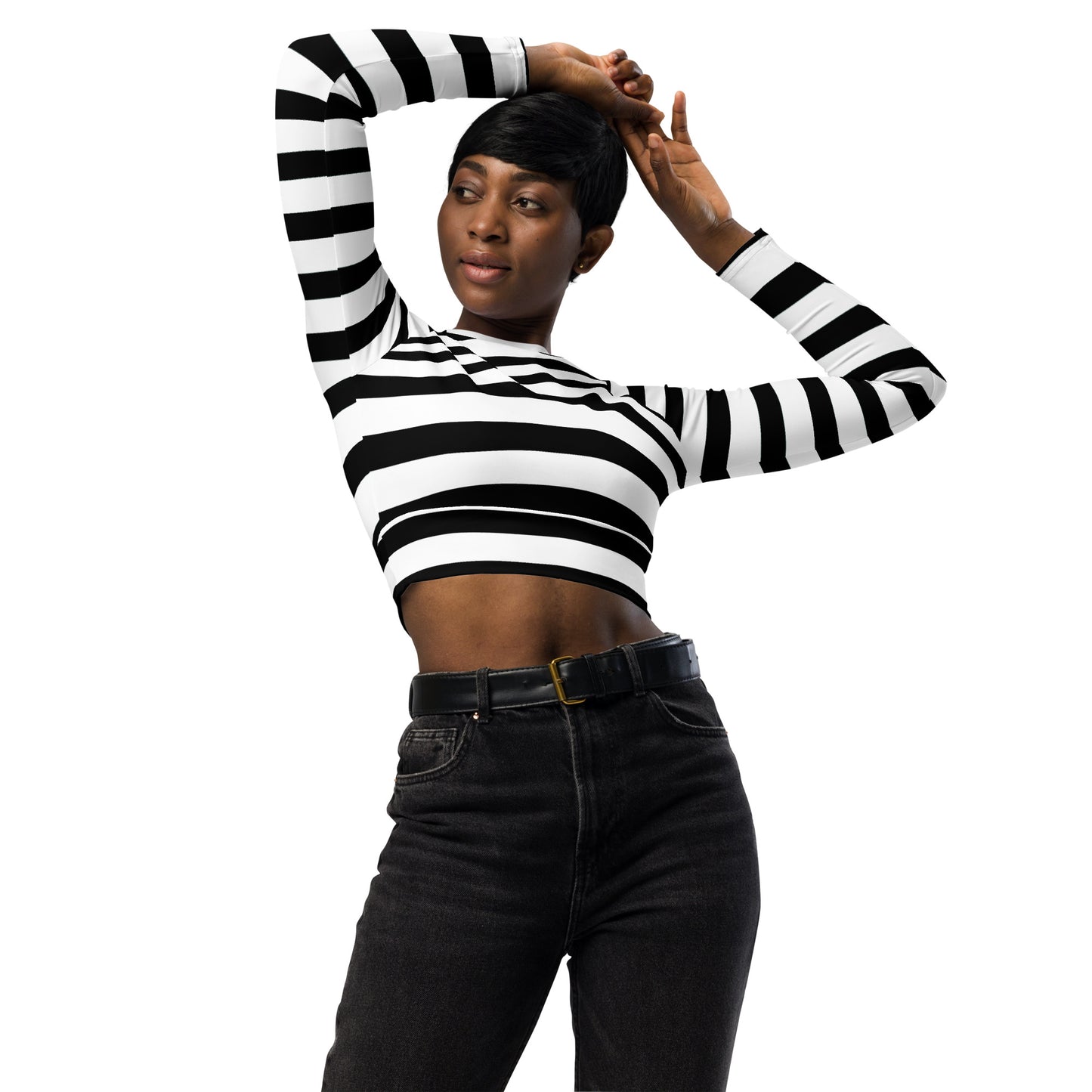 Stripe Crop Top