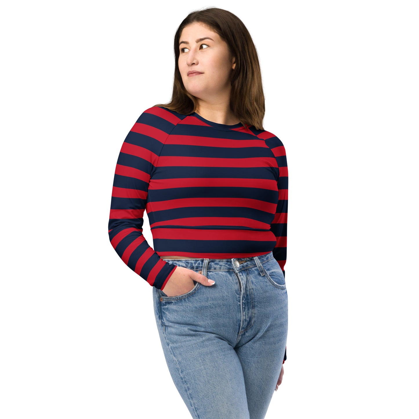 Stripe Crop Top