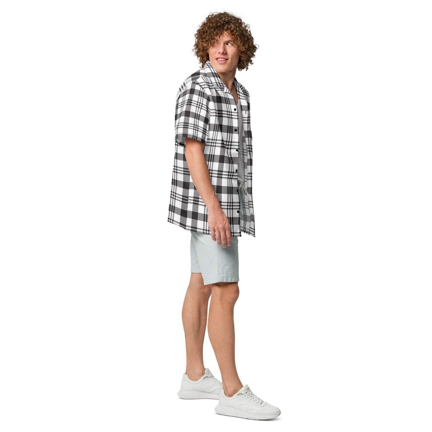 Stripe button shirt