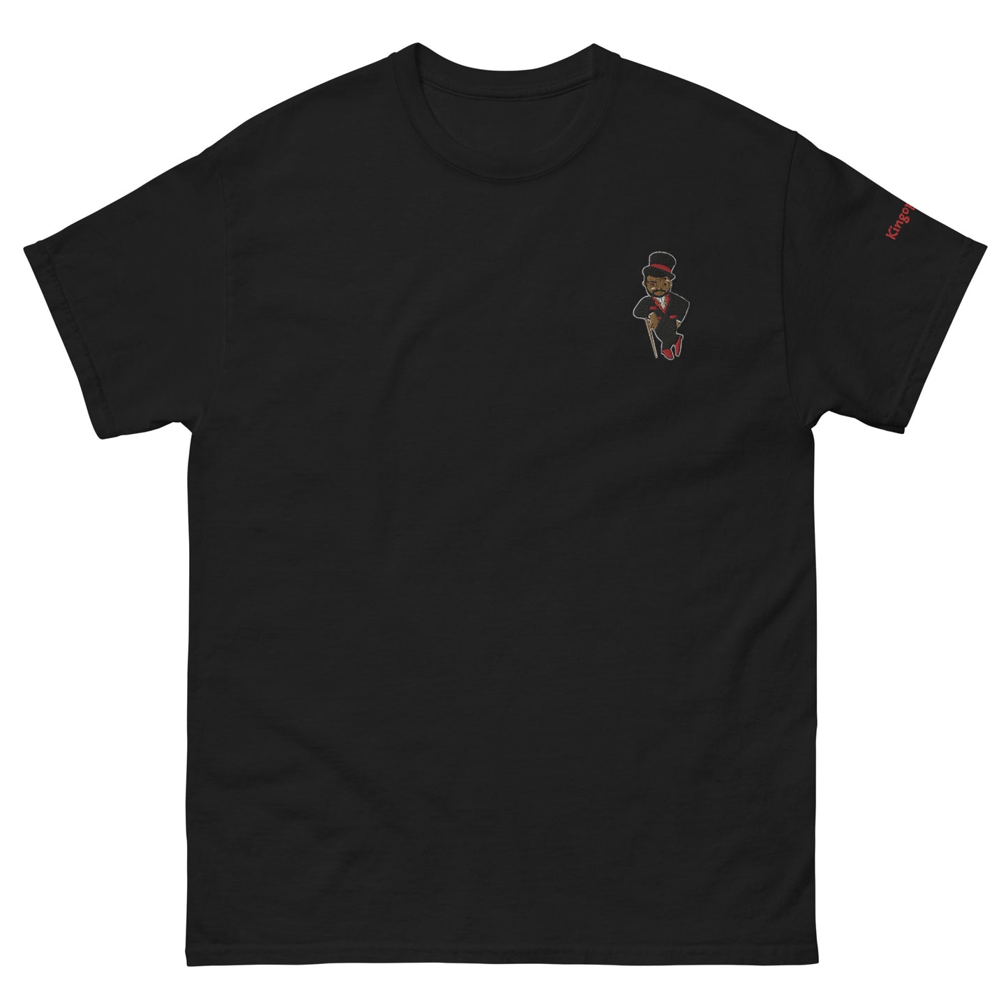Red KingOpoly Embroidery Tee