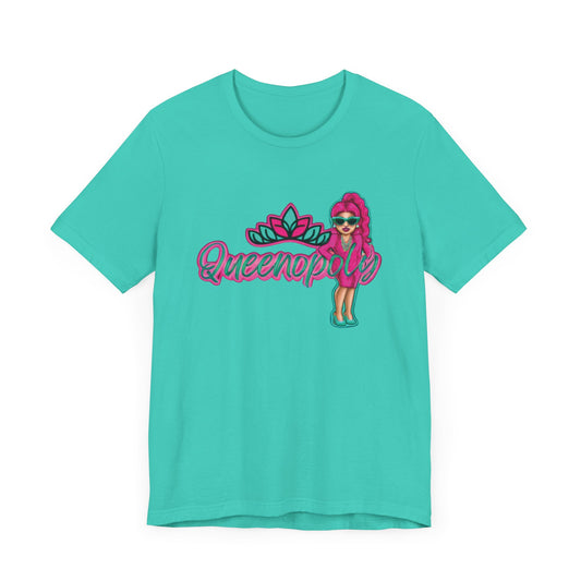 Queen of Paradise Unisex Tee - Vibrant Graphic Short Sleeve T-Shirt