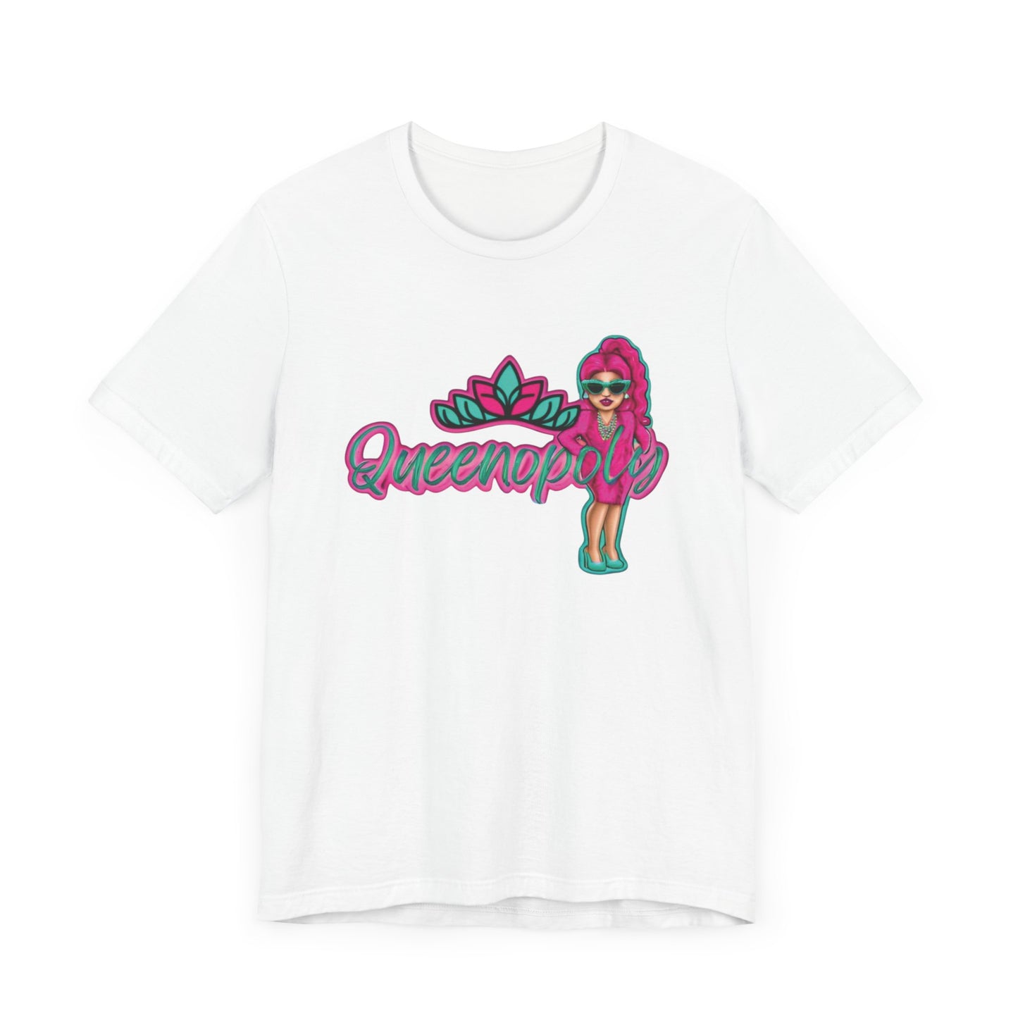 Queen of Paradise Unisex Tee - Vibrant Graphic Short Sleeve T-Shirt