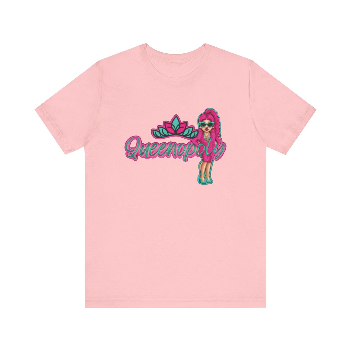 Queen of Paradise Unisex Tee - Vibrant Graphic Short Sleeve T-Shirt