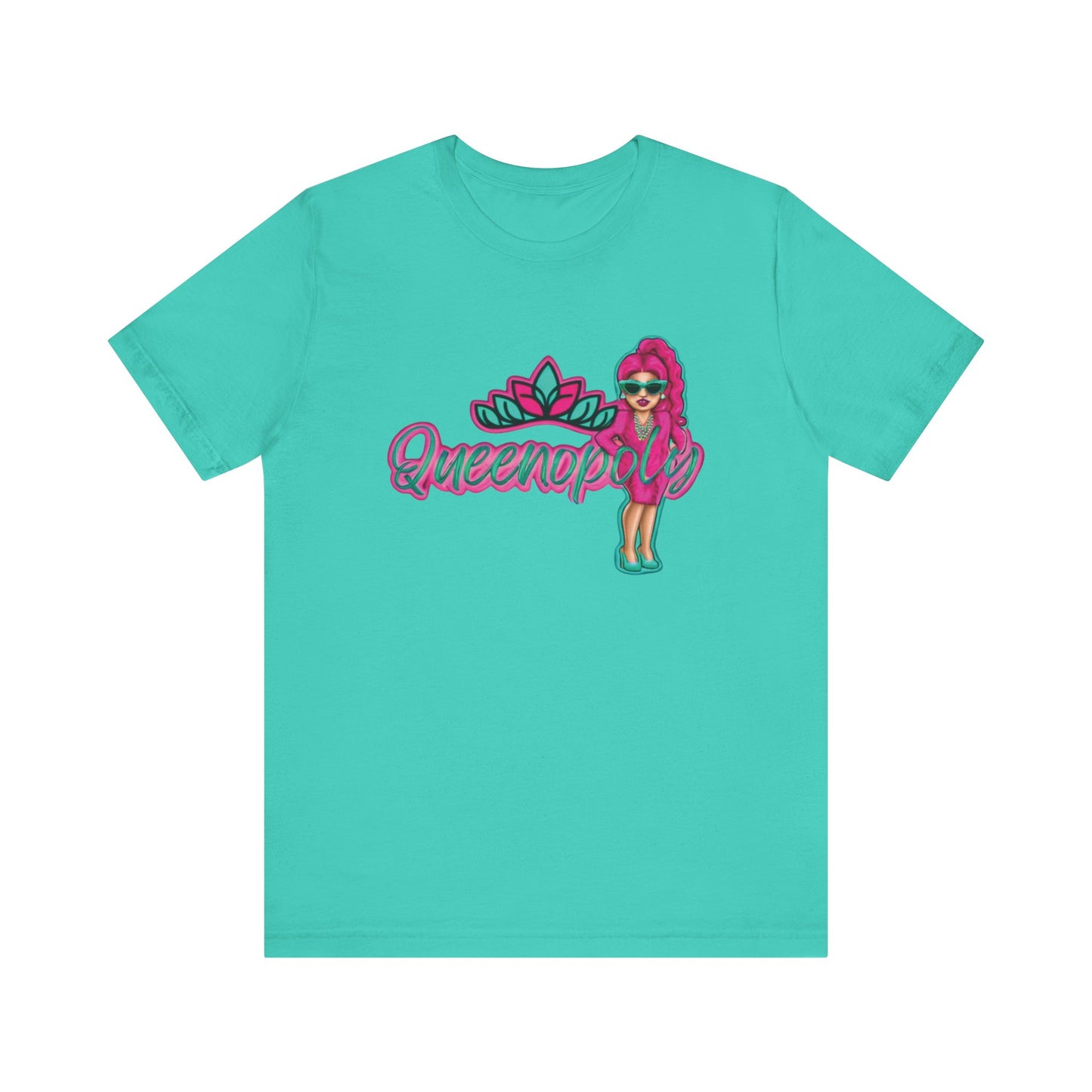 Queen of Paradise Unisex Tee - Vibrant Graphic Short Sleeve T-Shirt