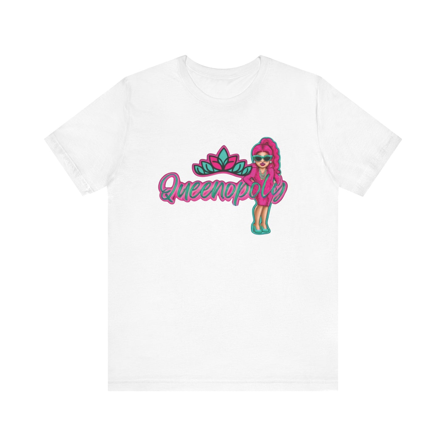 Queen of Paradise Unisex Tee - Vibrant Graphic Short Sleeve T-Shirt