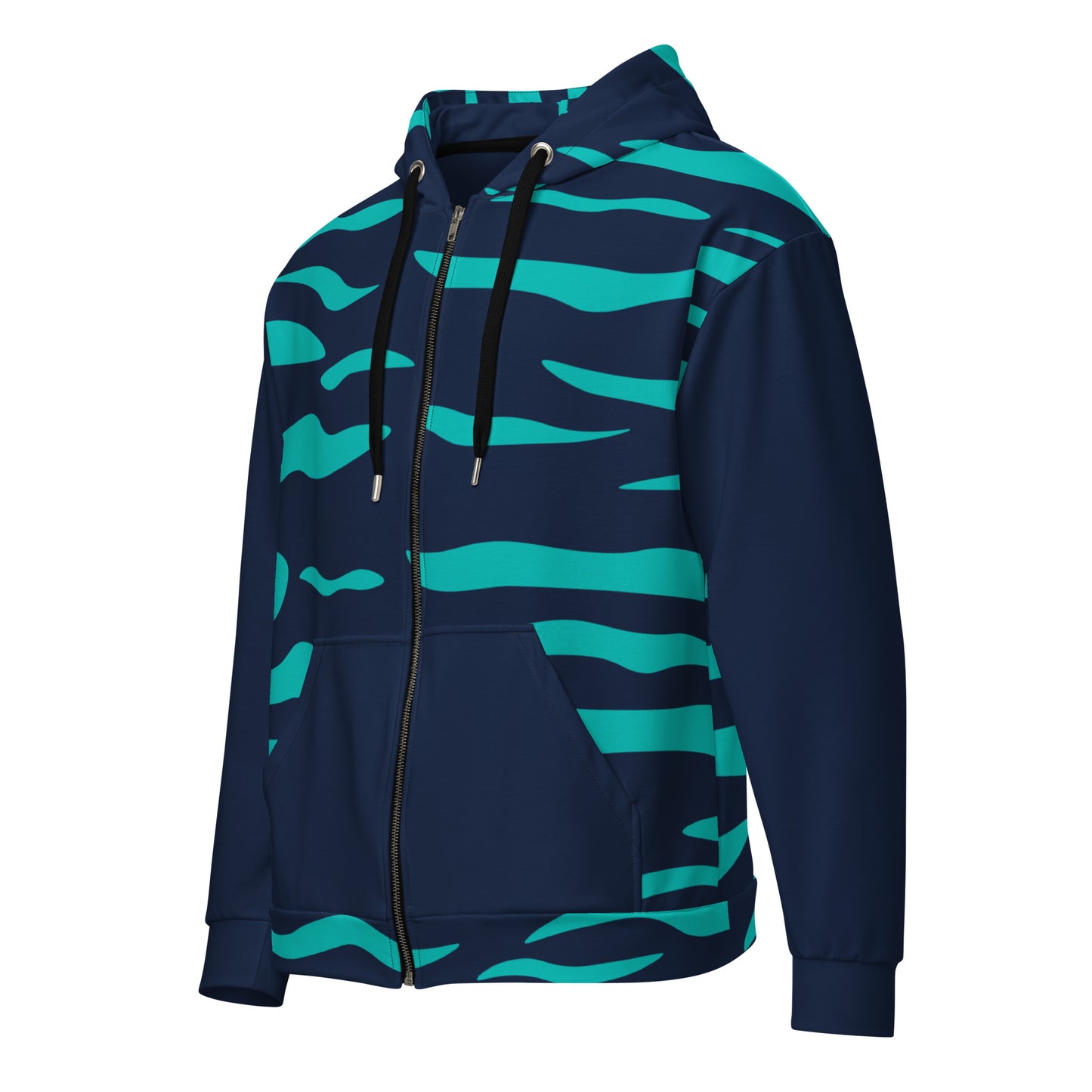 Zip up fashion hoodie