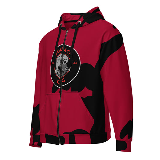 Red/black hoodie