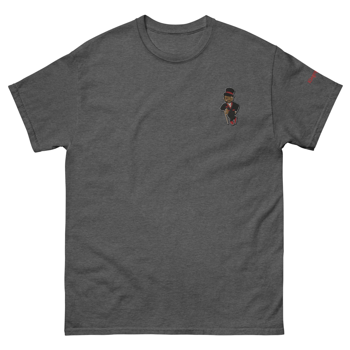 Red KingOpoly Embroidery Tee